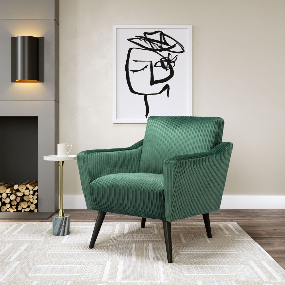 Bastille Accent Chair - Evergreen