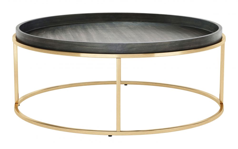 Jahre Coffee Table Black & Brass