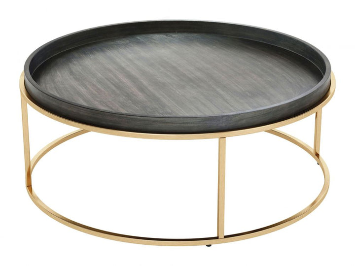 Jahre Coffee Table Black & Brass