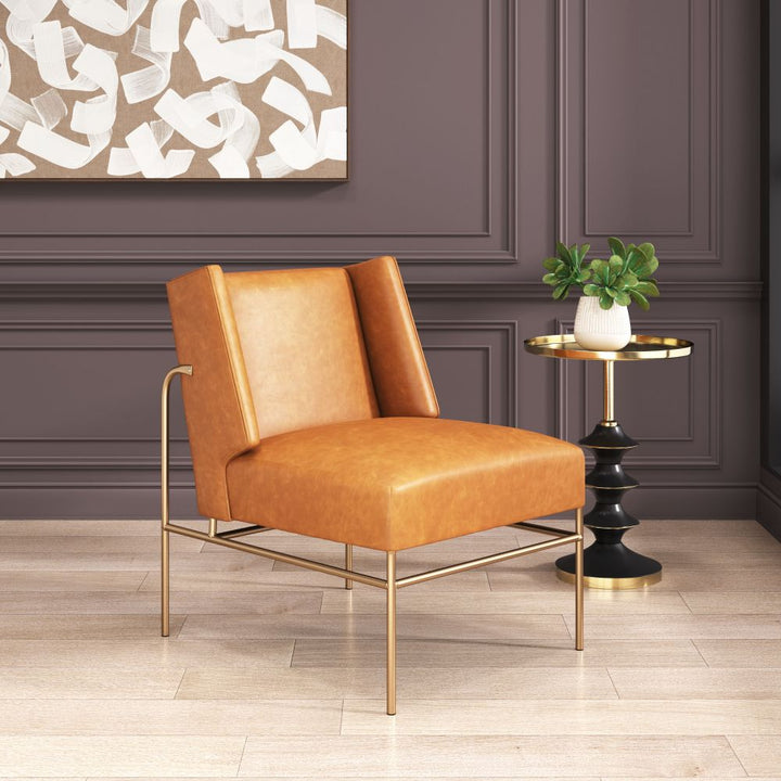 Atlanta Accent Chair - Cognac