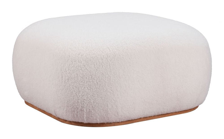 Azua Ottoman - Cream