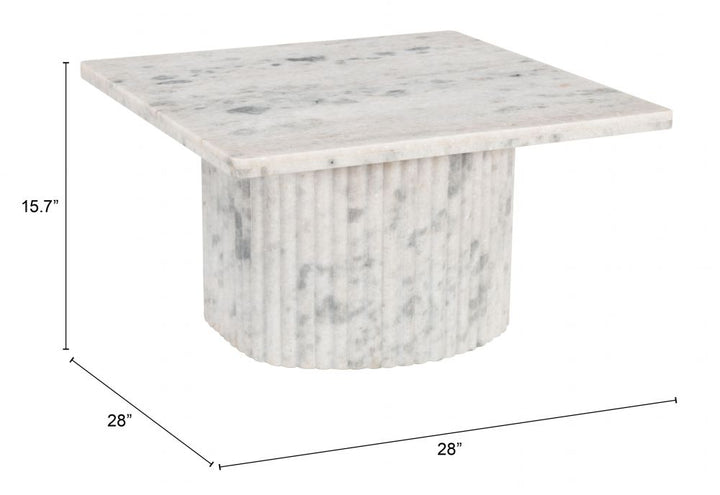 Irham Coffee Table - Marble Stone