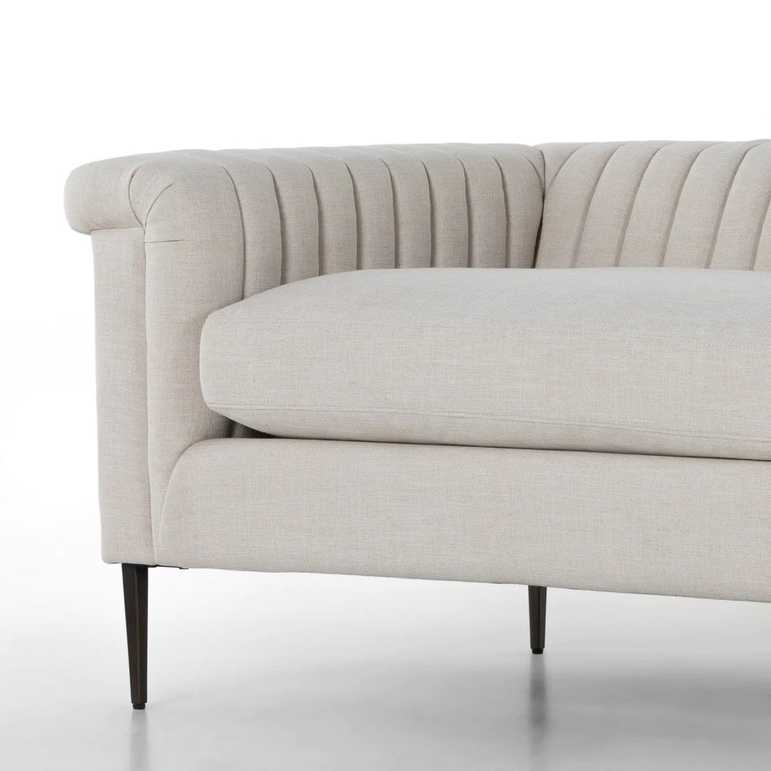 Aurora Sofa 93 Cambric Ivory