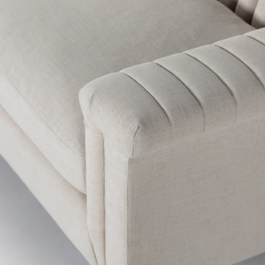 Aurora Sofa 93 Cambric Ivory