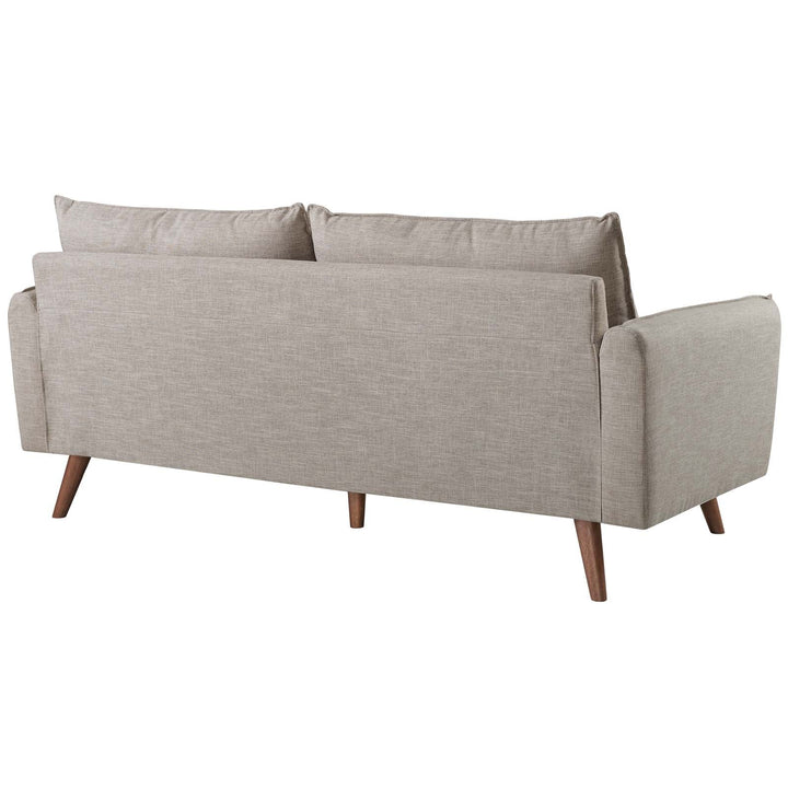 Revive Upholstered Fabric Lawson Sofa - Beige