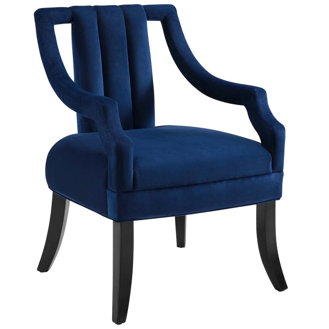 Harken Accent Chair - Navy Blue