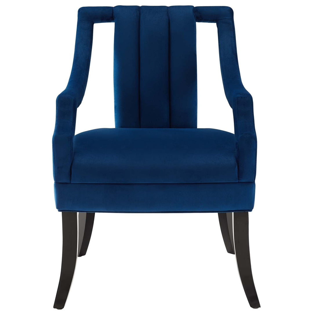 Harken Accent Chair - Navy Blue