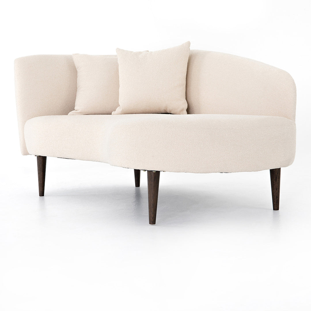 Luna Left Arm Facing Chaise - Capri Oatmeal