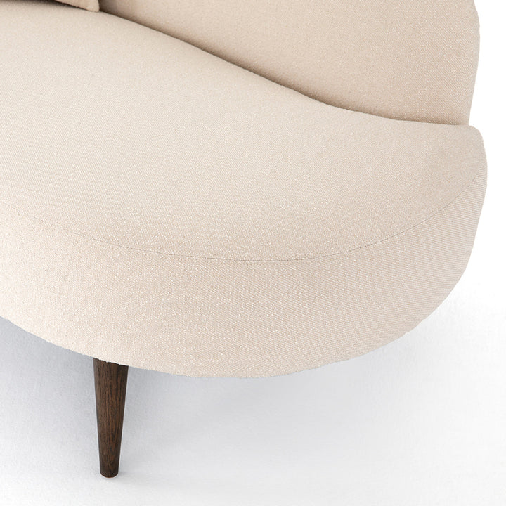 Luna Left Arm Facing Chaise - Capri Oatmeal