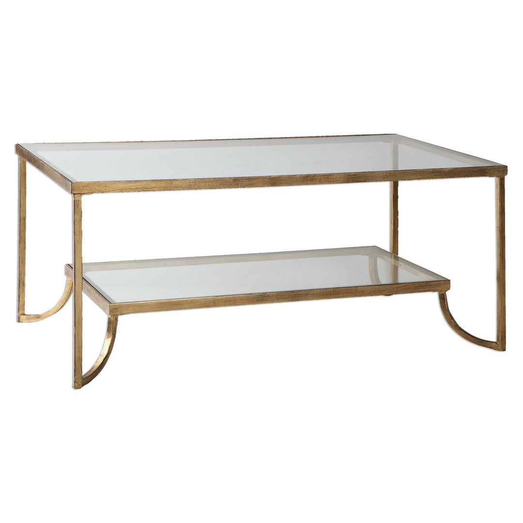 Katina Gold Leaf Coffee Table