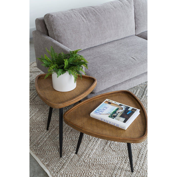 Rollo Rattan Coffee Table