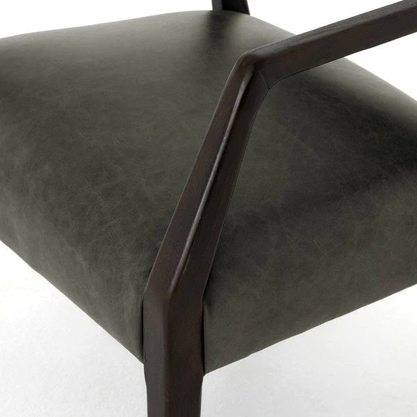 Hampton Swivel Chair Modern Velvet Smoke